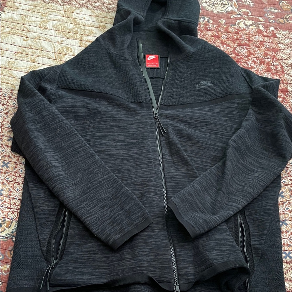 Nike Charcoal Full-Zip Hoodie